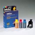 Matching Inktec refill kit for the C8766wn & C9363ee - No 343 / 344 Colour Cartridges