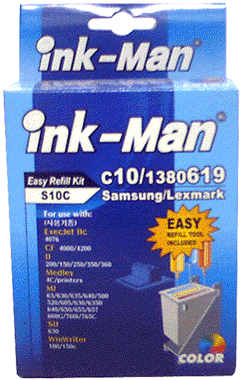 InkMan EPSON 3 Colour Inkjet Cartridge Ink Refill Kit