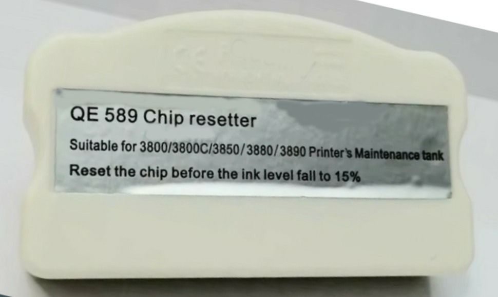 Chip 
                  Resetter for Epson T5820 Maintenance ink Tanks