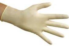 surgical quality rubber gloves